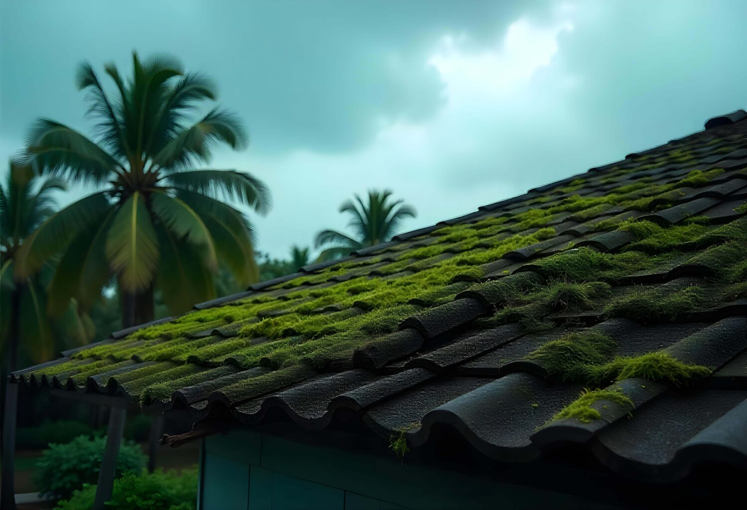 Roof destroyed by Hurricane Roof destroyed by Hurricane